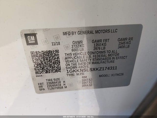 2019 GMC ACADIA SLE-2 9