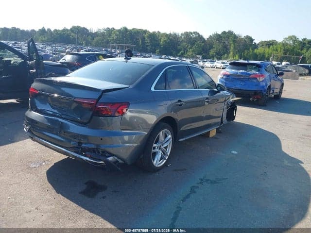 2021 AUDI A4 PREMIUM 45 TFSI S LINE QUATTRO S TRONIC 4