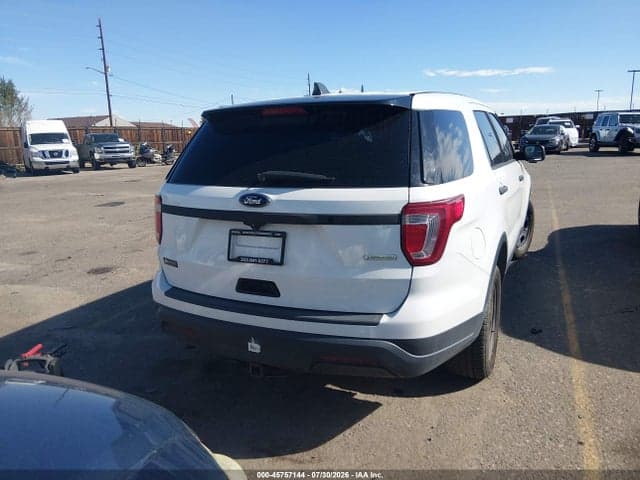 2018 FORD POLICE INTERCEPTOR UTILITY 4