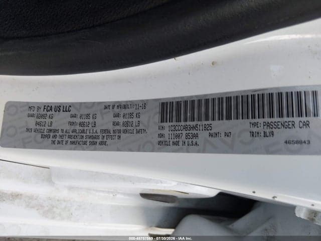 2017 CHRYSLER 200 LIMITED PLATINUM 9