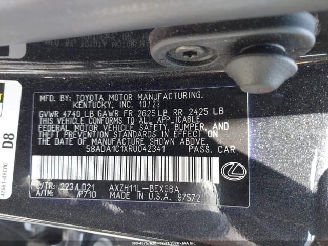 2024 LEXUS ES 300H 9