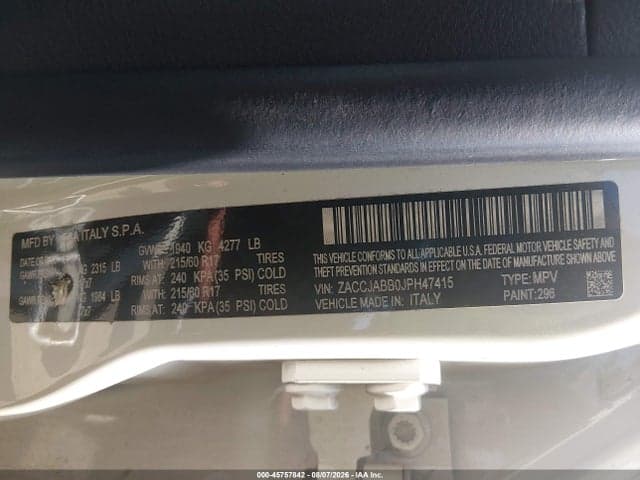 2018 JEEP RENEGADE LATITUDE FWD 9