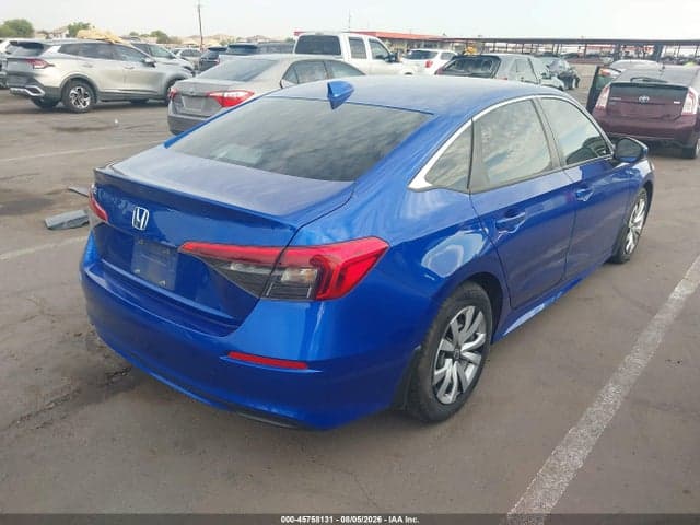 2022 HONDA CIVIC LX 4