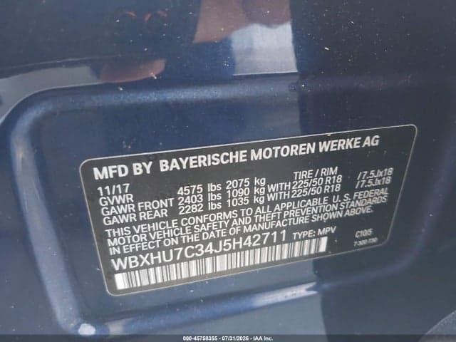 2018 BMW X1 SDRIVE28I 9