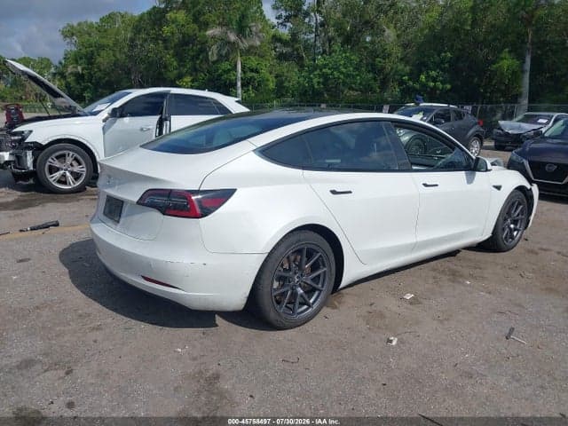 2021 TESLA MODEL 3 STANDARD RANGE PLUS REAR-WHEEL DRIVE 4
