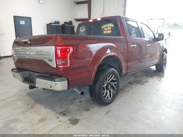 2017 FORD F-150 KING RANCH 4