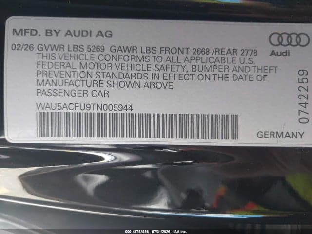 2026 AUDI A5 9