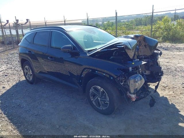2025 HYUNDAI TUCSON HYBRID BLUE - 1