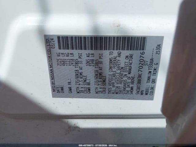 2024 NISSAN ROGUE SV INTELLIGENT AWD 9