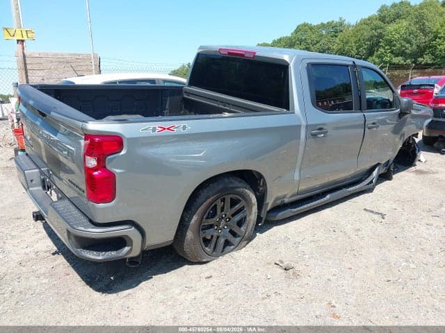 2025 CHEVROLET SILVERADO 1500 4WD SHORT BED CUSTOM 4