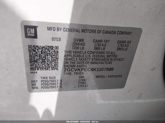 2019 CHEVROLET SILVERADO 1500 LD LT 9
