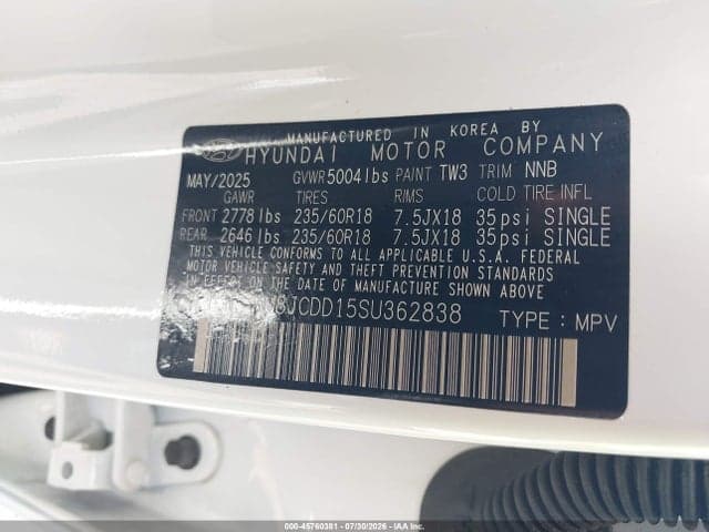 2025 HYUNDAI TUCSON HYBRID SEL CONVENIENCE 9