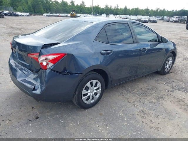 2018 TOYOTA COROLLA L 4