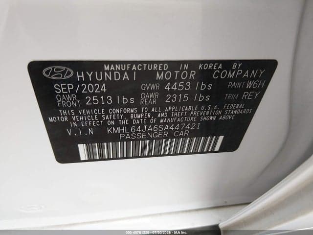 2025 HYUNDAI SONATA SEL 9