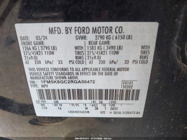 2024 FORD EXPLORER ST 9