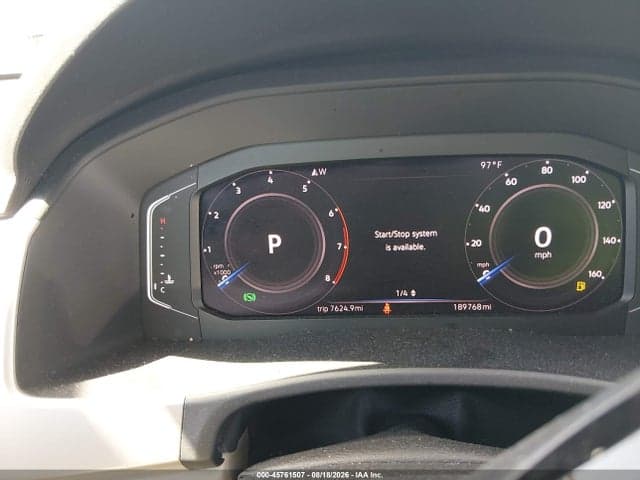 2020 VOLKSWAGEN ATLAS 3.6L V6 SEL 7