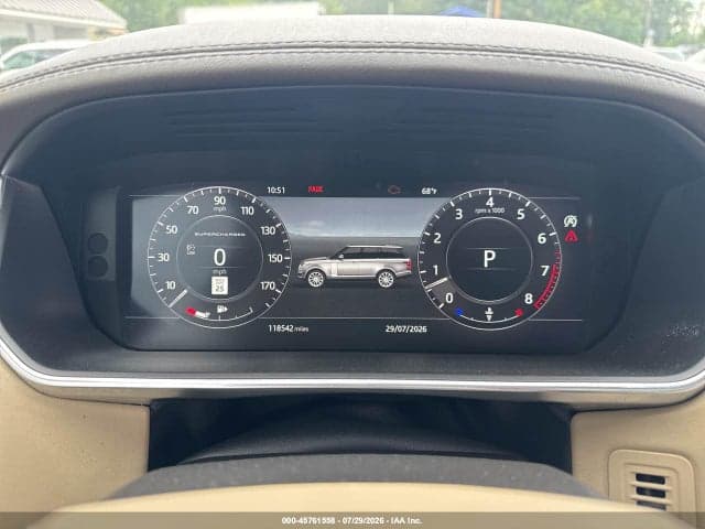 2018 LAND ROVER RANGE ROVER 5.0L V8 SUPERCHARGED 7