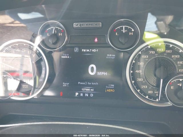 2018 RAM 1500 REBEL 4X4 5'7 BOX 7