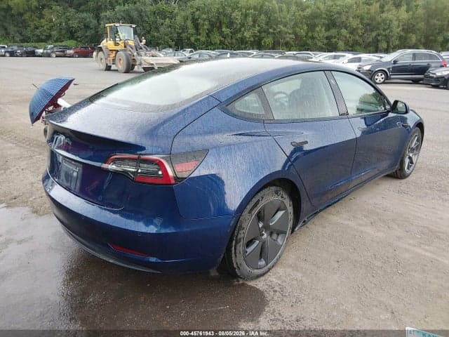 2021 TESLA MODEL 3 STANDARD RANGE PLUS REAR-WHEEL DRIVE 4