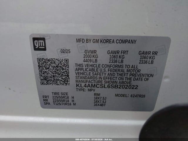 2025 BUICK ENCORE GX PREFERRED AWD 9