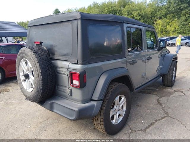 2018 JEEP WRANGLER UNLIMITED SPORT S 4X4 4