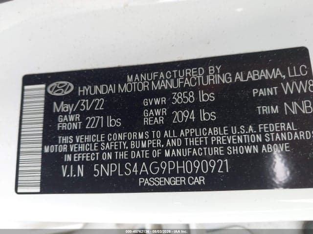 2023 HYUNDAI ELANTRA SEL 9