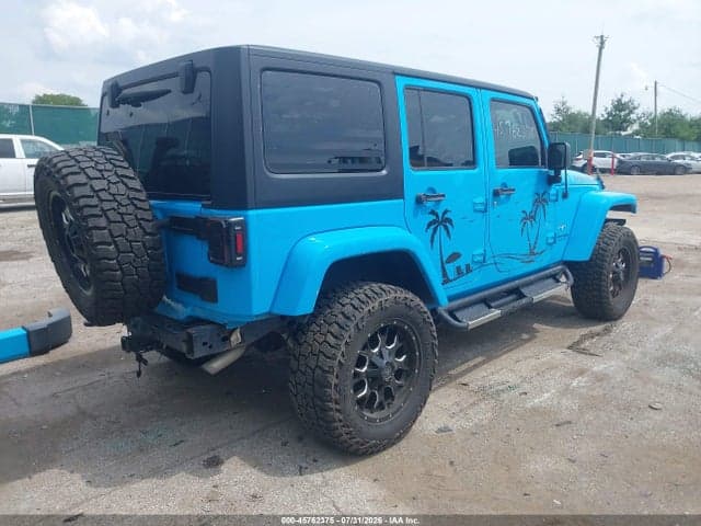 2018 JEEP WRANGLER JK UNLIMITED SAHARA 4