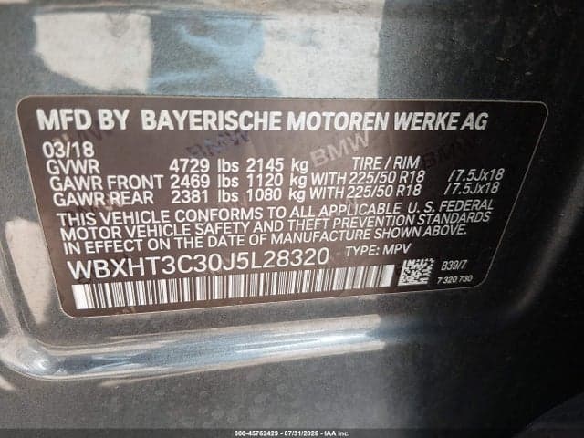2018 BMW X1 XDRIVE28I 9