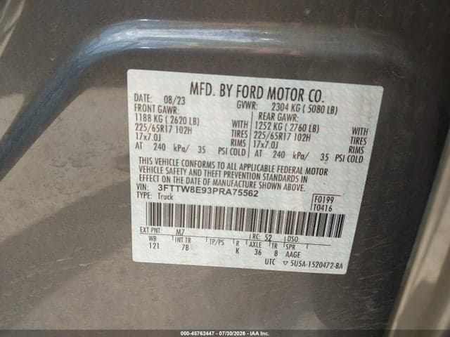 2023 FORD MAVERICK XLT 9