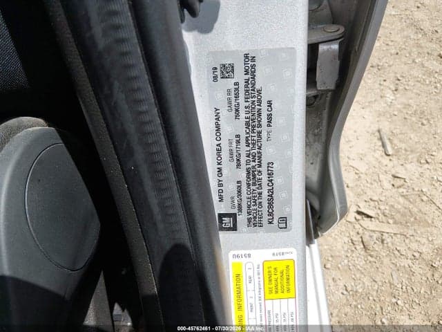 2020 CHEVROLET SPARK FWD LS AUTOMATIC 9