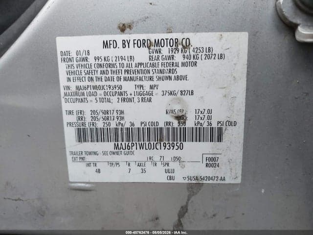 2018 FORD ECOSPORT TITANIUM 9