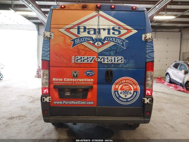 2017 RAM PROMASTER 2500 HIGH ROOF 159 WB 16