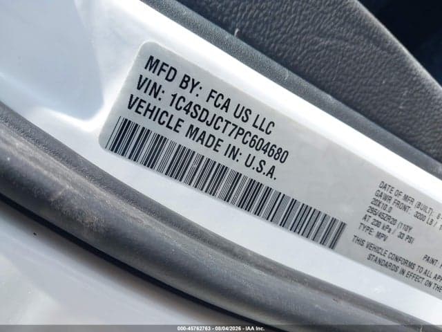 2023 DODGE DURANGO R/T PLUS AWD 9