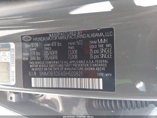 2025 HYUNDAI TUCSON SEL 9