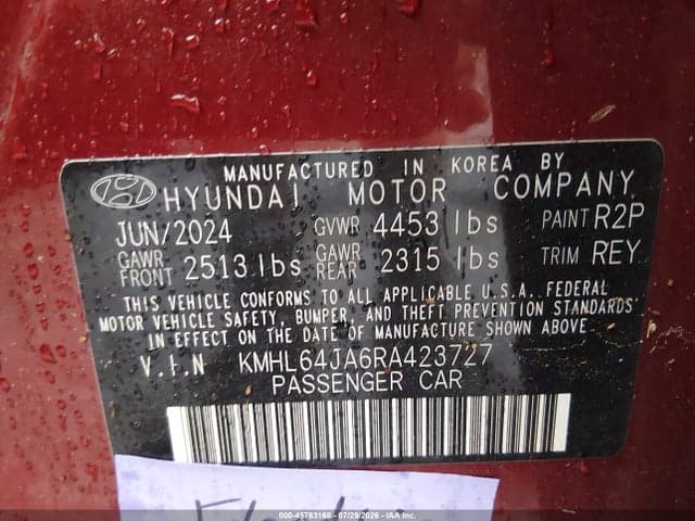 2024 HYUNDAI SONATA SEL 9