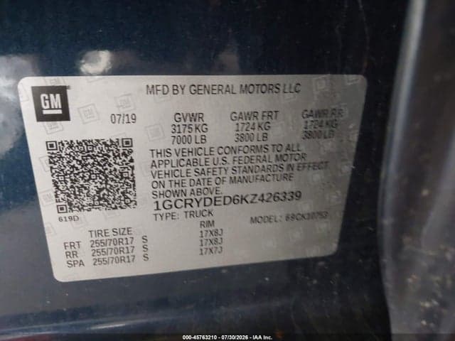 2019 CHEVROLET SILVERADO 1500 LT 9