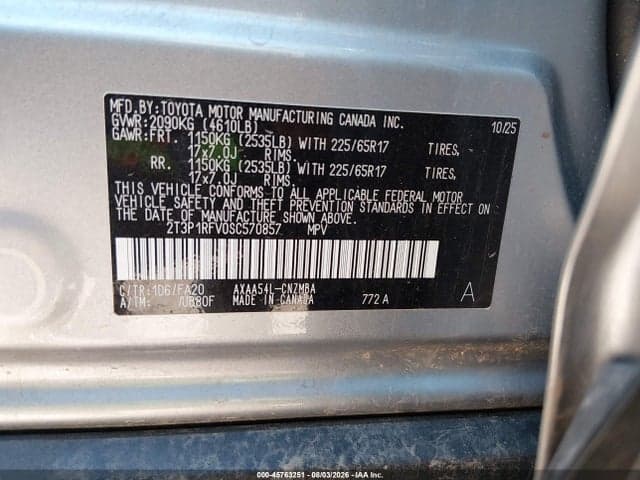 2025 TOYOTA RAV4 XLE 9