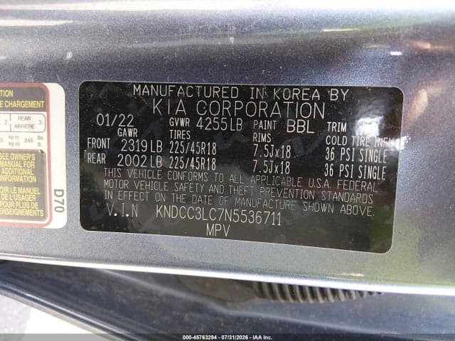 2022 KIA NIRO TOURING SE 9
