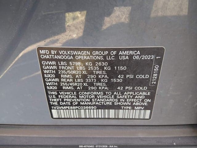 2023 VOLKSWAGEN ID.4 PRO/PRO S 9