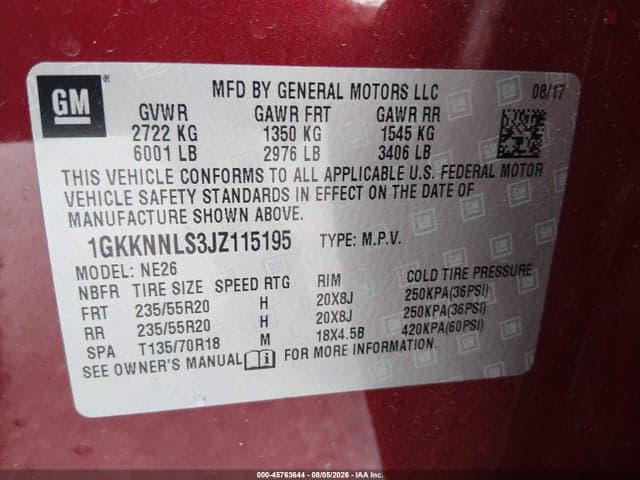2018 GMC ACADIA SLT-2 9