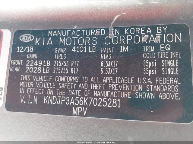 2019 KIA SOUL + 9