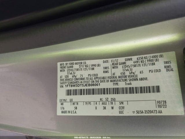 2018 FORD F-350 LARIAT 8
