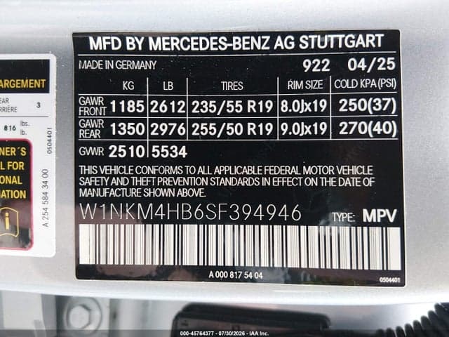 2025 MERCEDES-BENZ GLC 300 4MATIC SUV 9