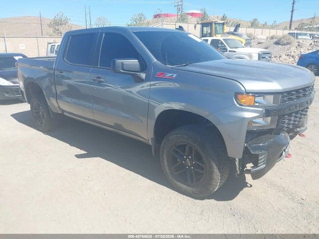 2021 CHEVROLET SILVERADO 1500 4WD SHORT BED CUSTOM TRAIL BOSS - 1