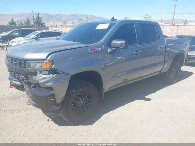 2021 CHEVROLET SILVERADO 1500 4WD SHORT BED CUSTOM TRAIL BOSS 2
