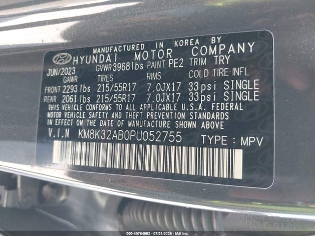 2023 HYUNDAI KONA SEL 9