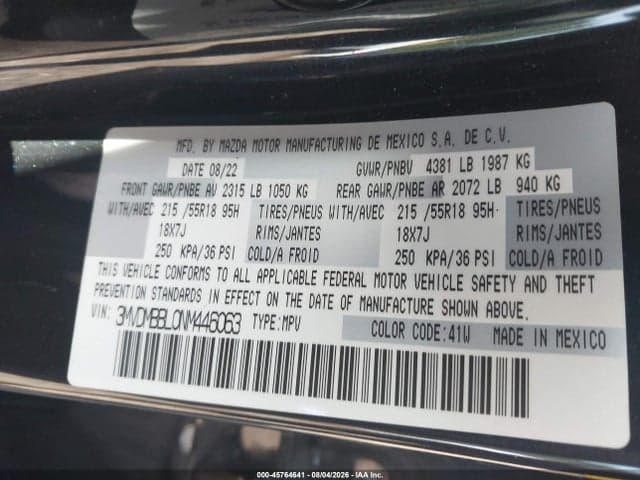 2022 MAZDA CX-30 SELECT 9