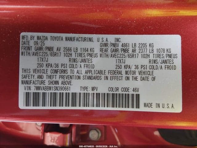2025 MAZDA CX-50 2.5 S PREFERRED PACKAGE 9