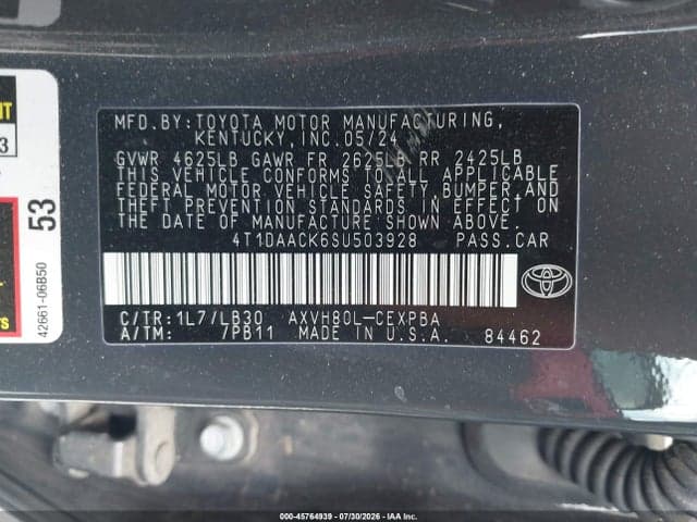 2025 TOYOTA CAMRY XSE 9