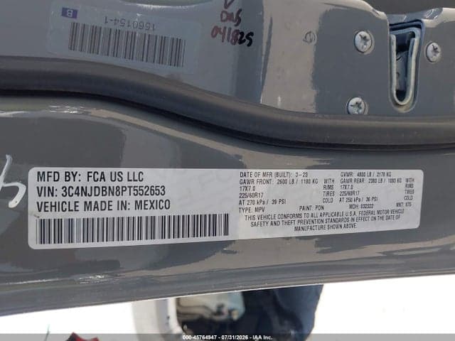 2023 JEEP COMPASS LATITUDE 4X4 9